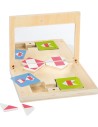 Gioco di simmetria con specchio Educate