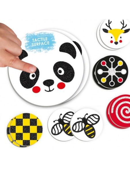 Memo tattile con discriminazione visiva-Touch-memory
discriminazione
visiva