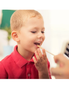 Abbassalingua in legno sterili 10pz.