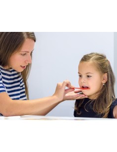 Abbassalingua pediatrici in plastica colorati 1pz.