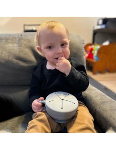 Ciotola per snack Itsy con doppio coperchio Talk Tools