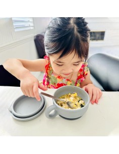 Ciotola per snack Itsy con doppio coperchio Talk Tools
