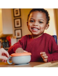 Ciotola per snack Itsy con doppio coperchio Talk Tools