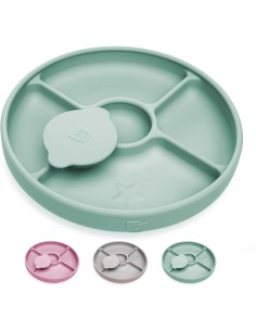 Piatto Bitsy™ con scomparti di Talk Tools