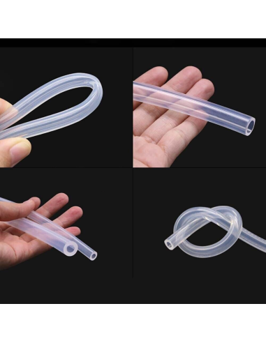Tubo di aspirazione e masticazione in silicone