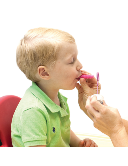 Kit Soffio Bolle di Sapone GiocoTherapy – Allenamento respiratorio ludico-terapeutico