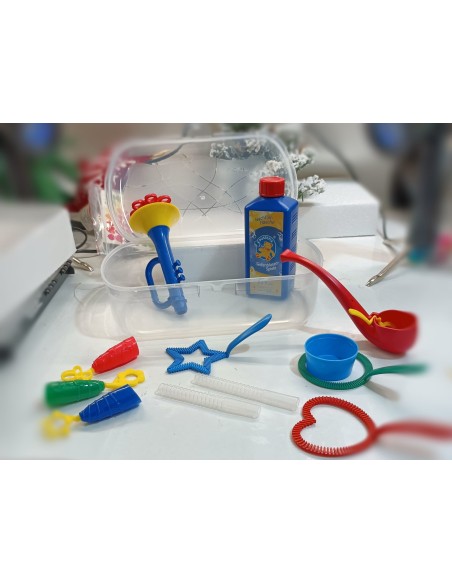 Kit soffio Bolle di sapone Giocotherapy