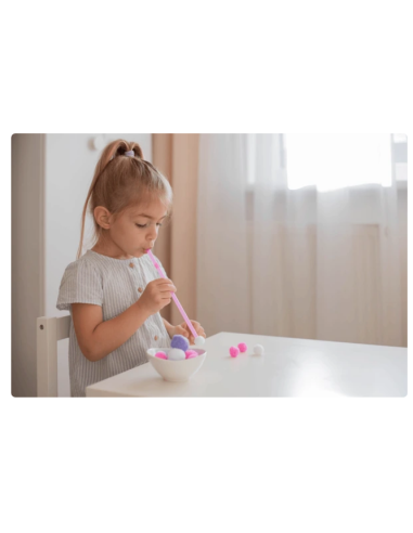 Pompons colori assortiti