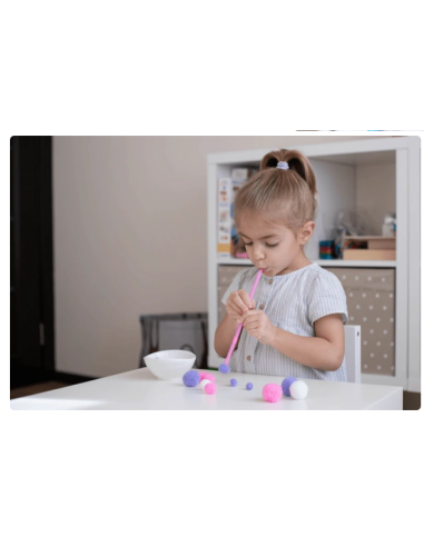 Pompons colori assortiti