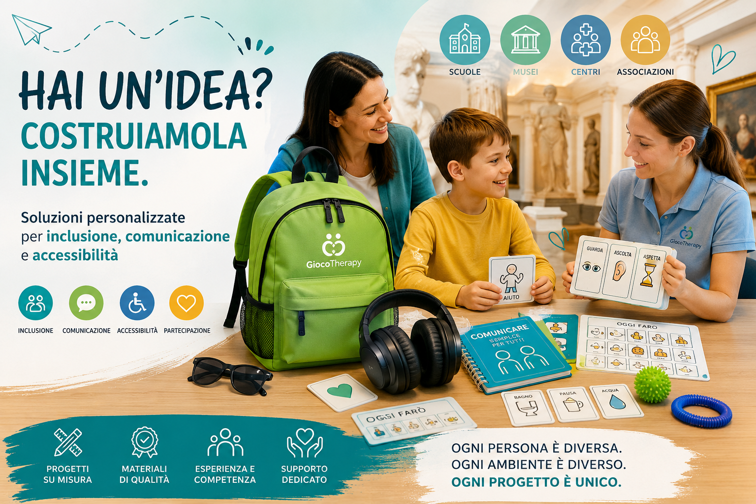 Progetti personalizzati GiocoTherapy